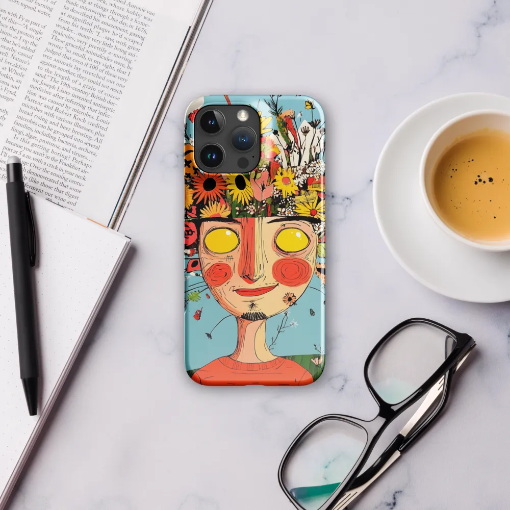 Whimsical Bloom | Phone Case |  16 Pro Max | Snap Case | Glossy