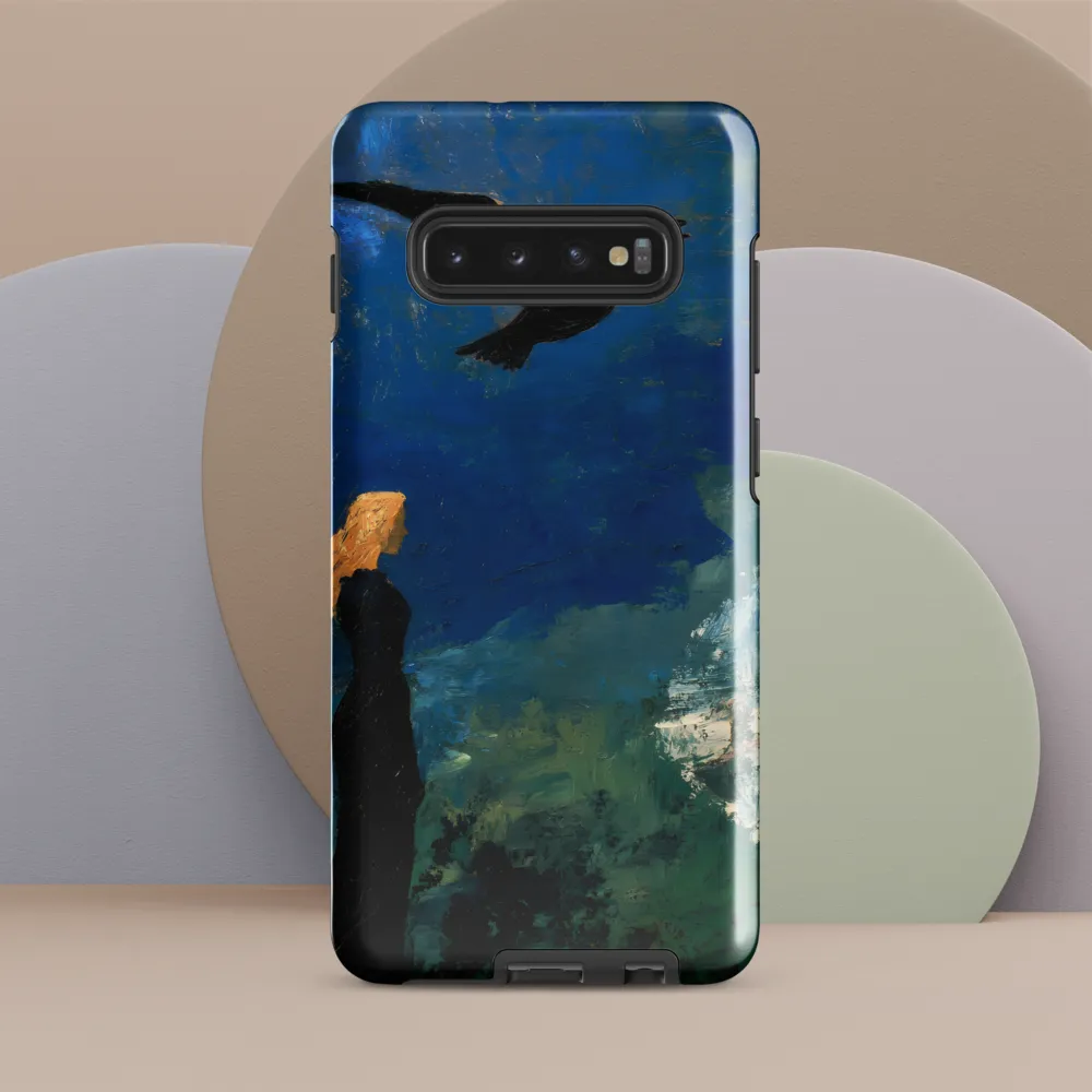 Echoes of Solitude | Phone Case |  S10 Plus | Tough Case | Glossy