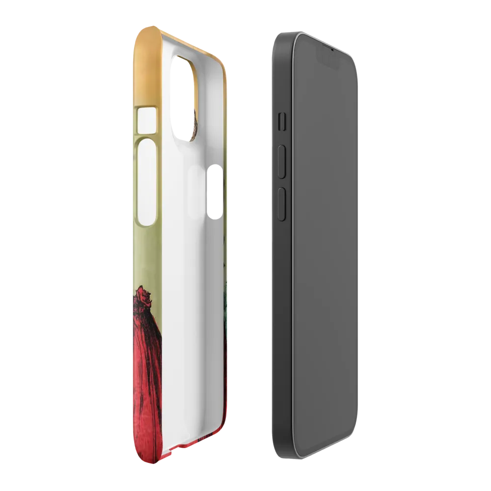 Masked Elegance | Phone Case |  14 | Snap Case | Glossy