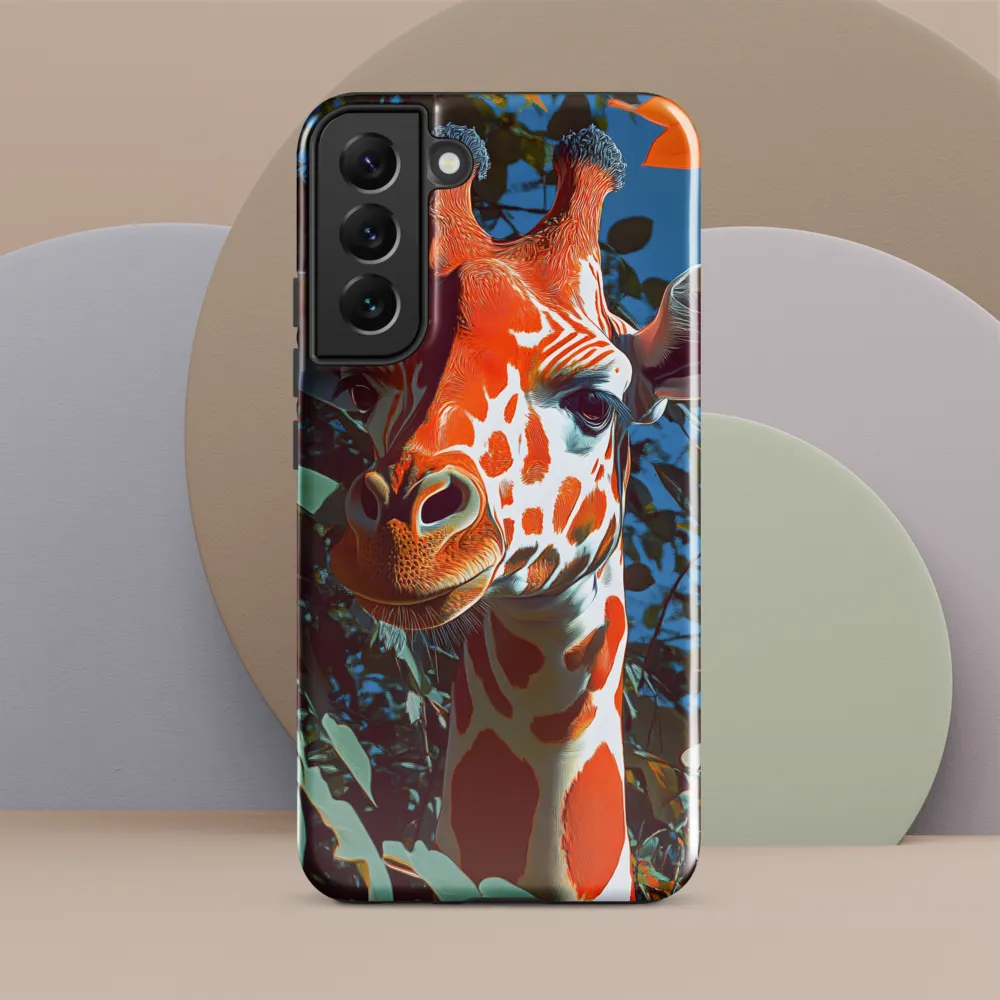 Giraffe in the Lush Canopy