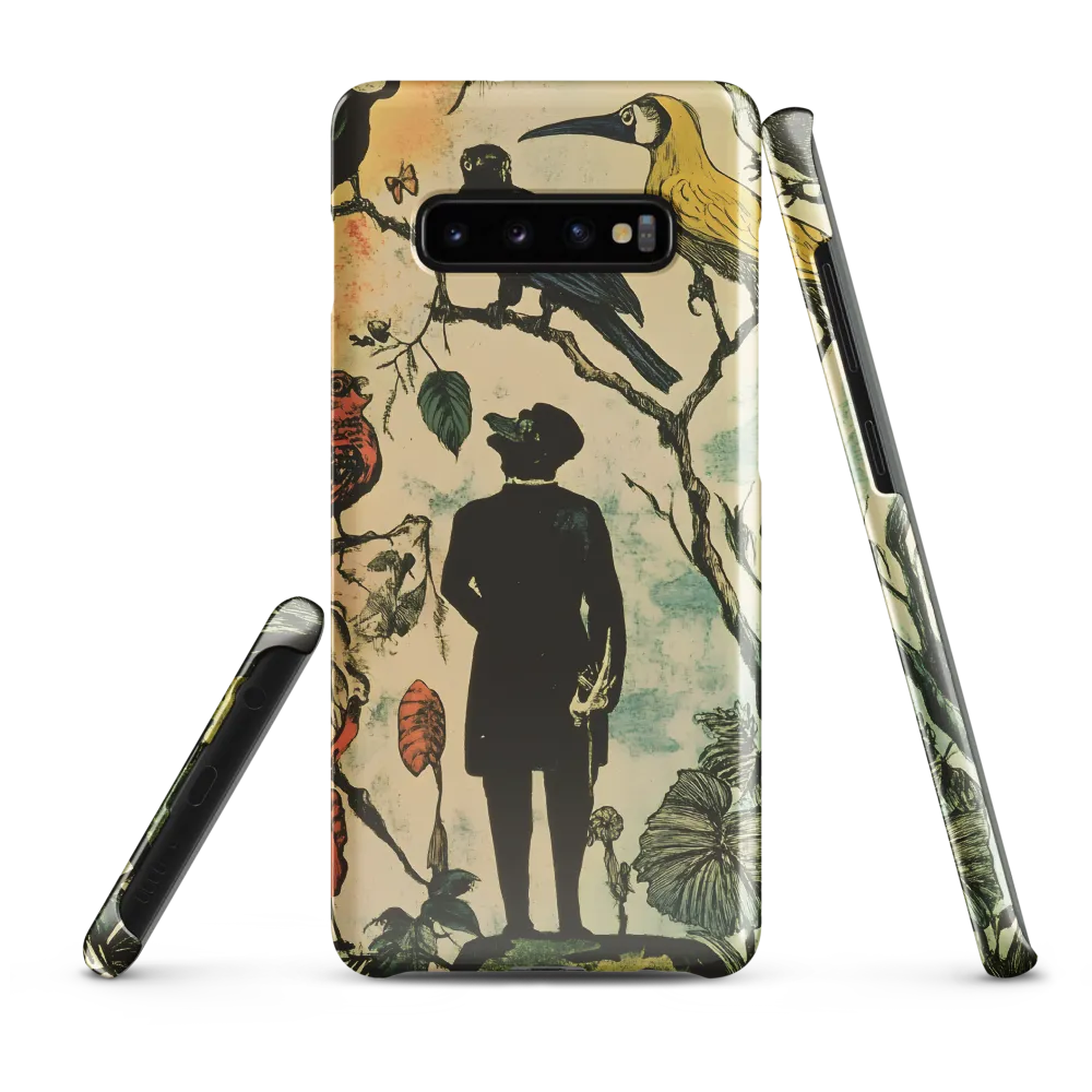 Whispers of Nature: A Surreal Encounter | Phone Case |  S10 Plus | Snap Case | Glossy