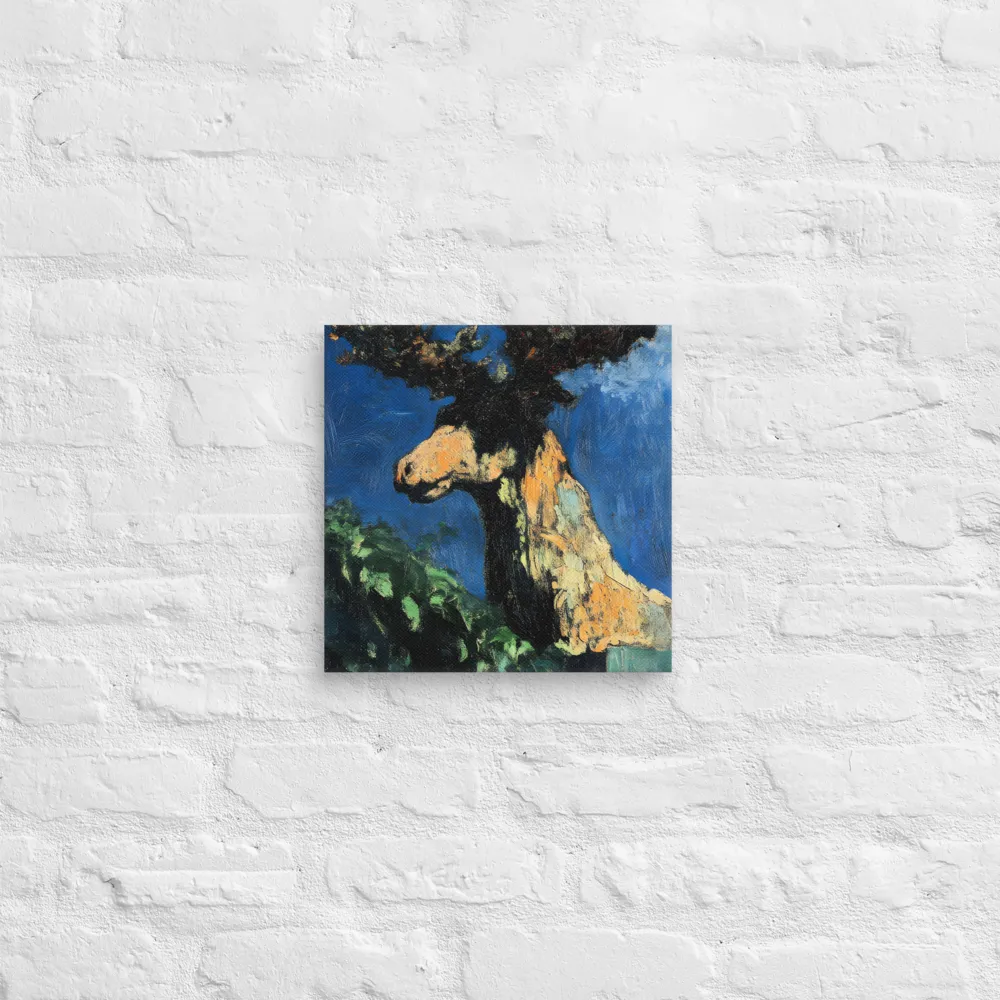 The Majestic Deer in Nature | Canvas | 12″×12″
