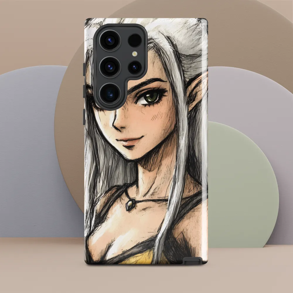 Ethereal Elegance: The Elf's Portrait