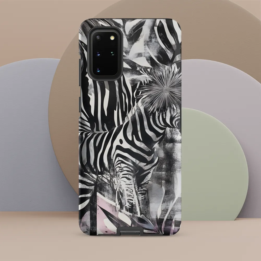 Zebra in the Jungle of Illusions | Phone Case |  S20 Plus | Tough Case | Matte