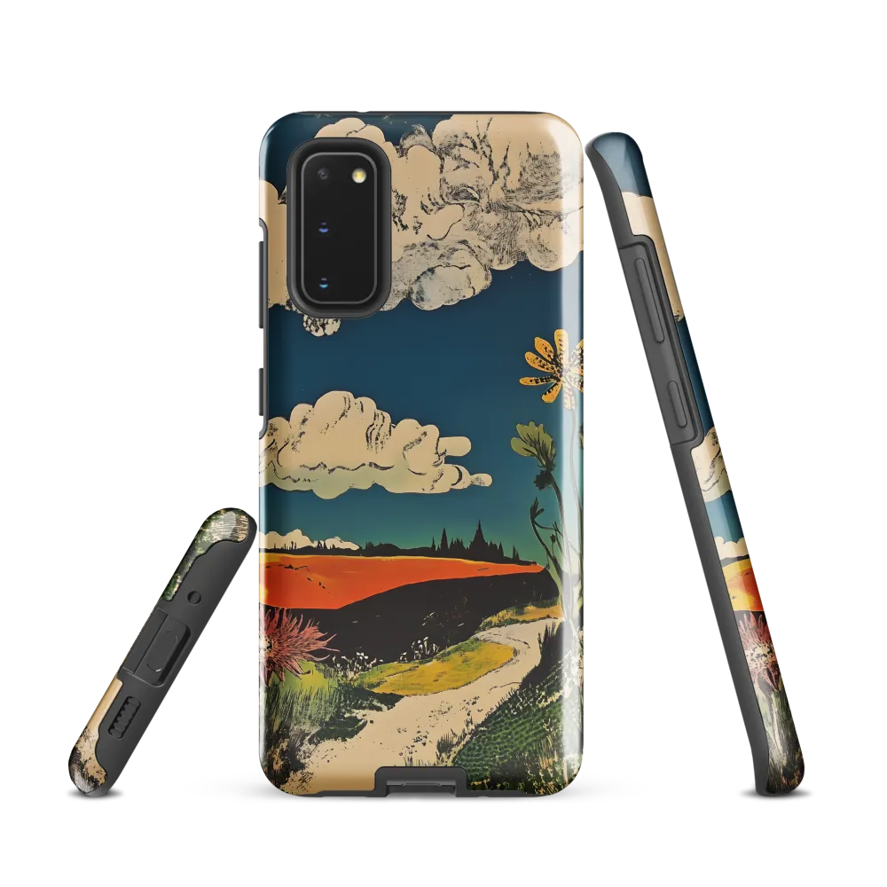 Surreal Blooming Landscape