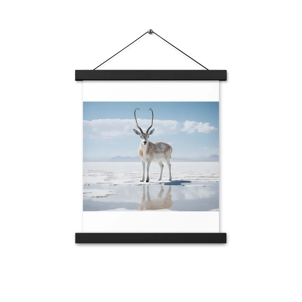 Reflection of Serenity | Poster With Black Wood Hanger | 11″×14″