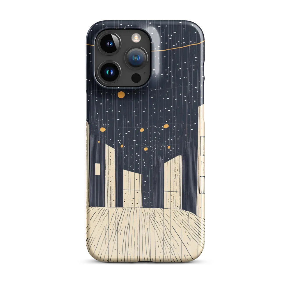 Under the Starry Canvas | Phone Case |  15 Pro Max | Snap Case | Glossy