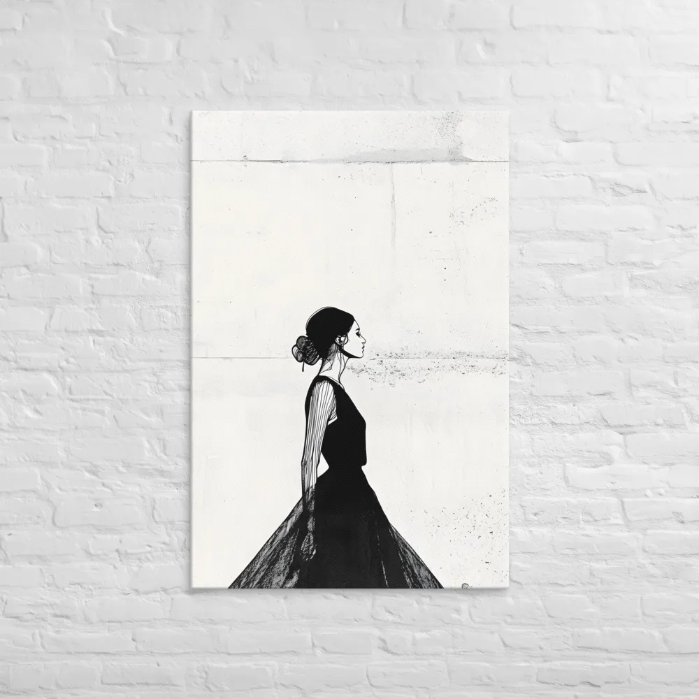 Elegance in Monochrome | Canvas | 32″×48″