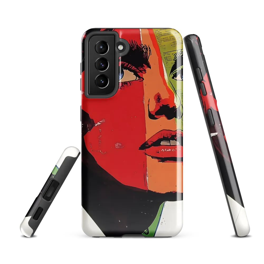 Vibrant Expressions: A Pop Art Portrait