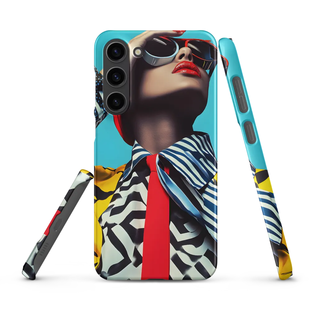 Chic Confidence in Bold Patterns