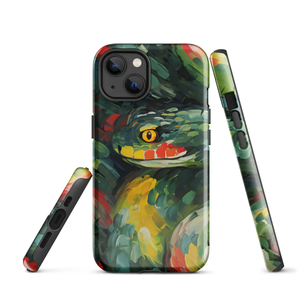 Enigmatic Coils | Phone Case |  13 | Tough Case | Glossy