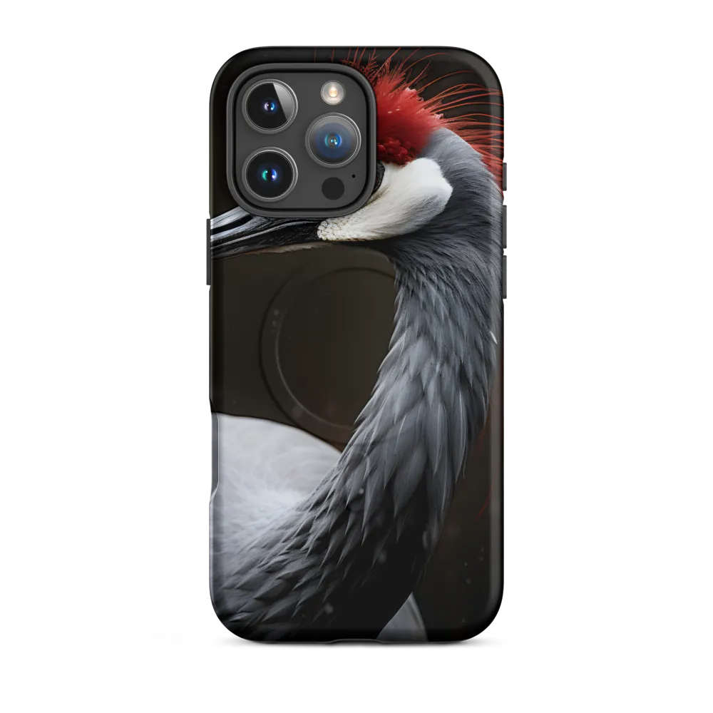 Ember-Crested Elegance | Phone Case |  16 Pro Max | MagSafe® Tough Case | Matte
