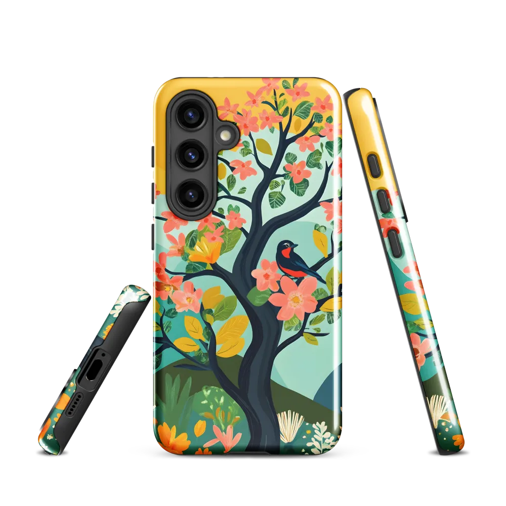 Spring Blossoms: A Serene Encounter