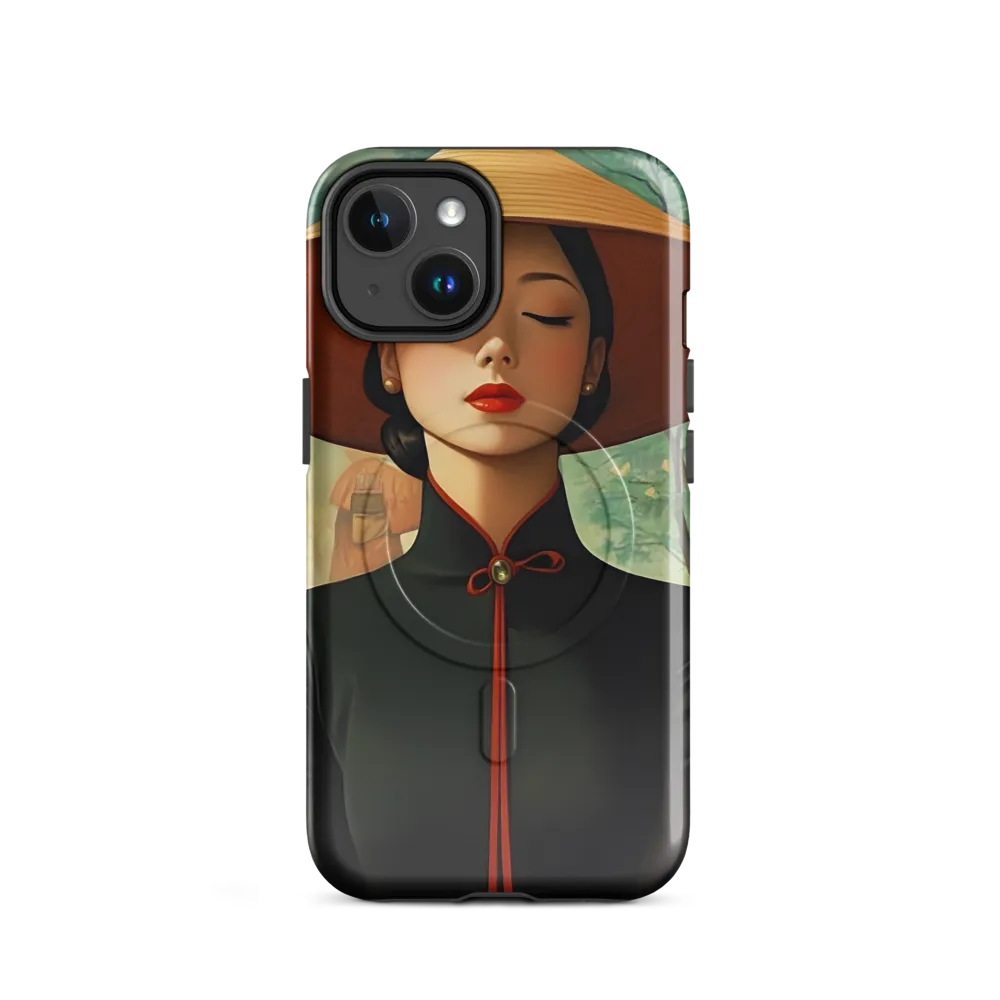 Elegance in Tranquility | Phone Case |  14 | MagSafe® Tough Case | Glossy
