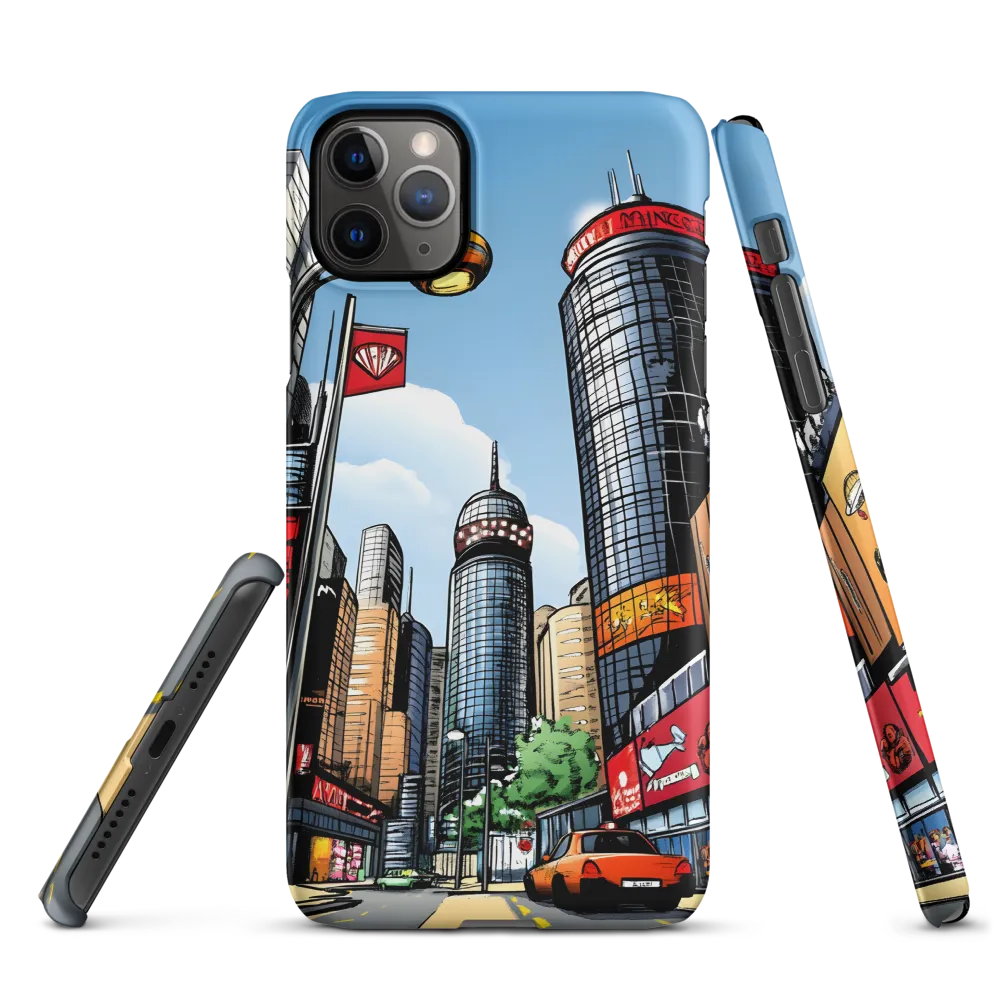 Urban Pulse: A Comic Cityscape