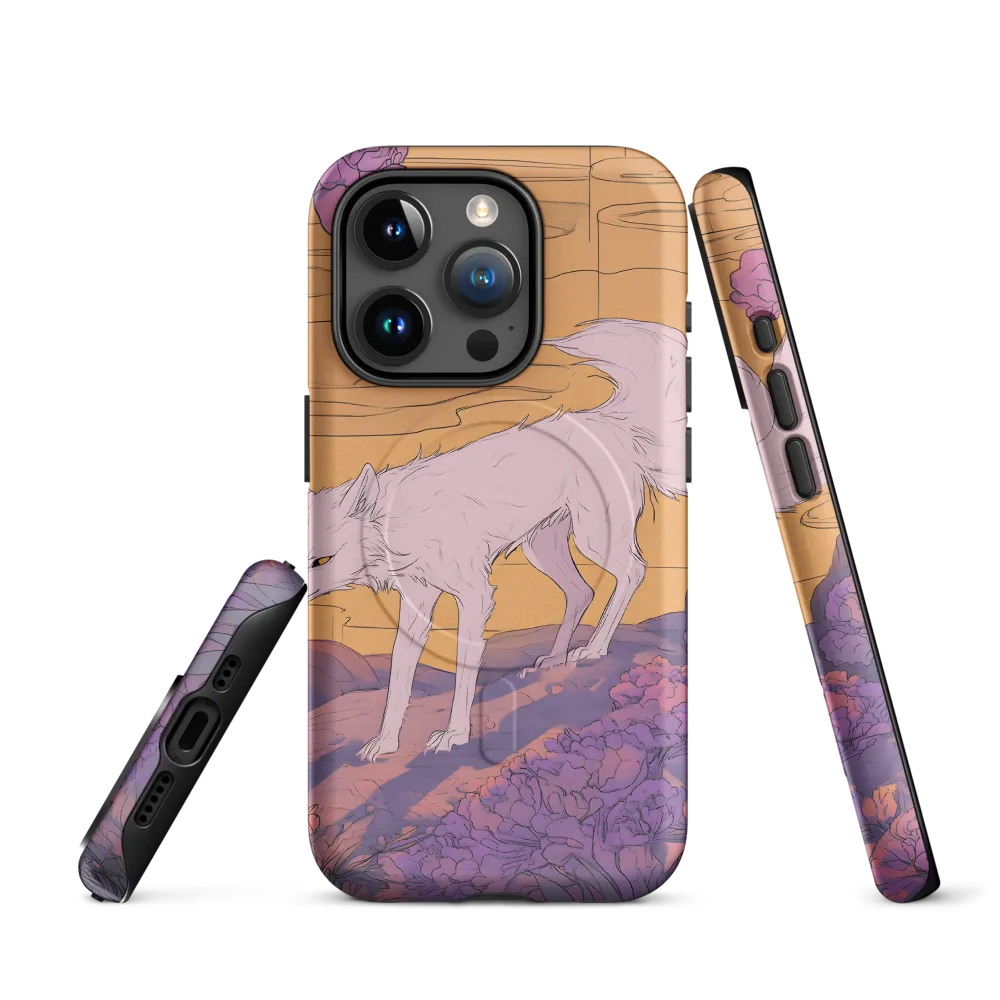 Whispers of the Violet Dawn | Phone Case |  15 Pro | MagSafe® Tough Case | Matte