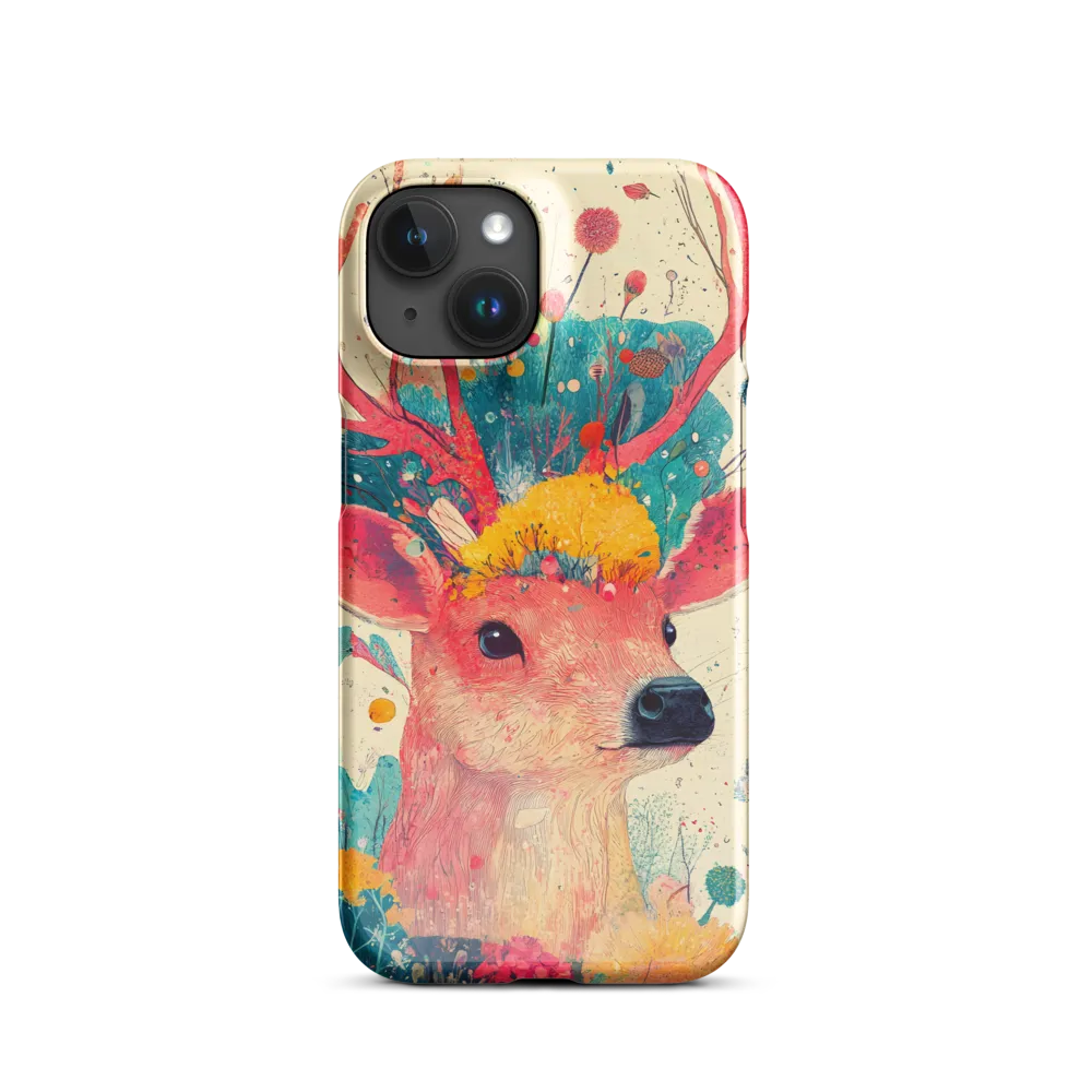 Whimsical Harmony: A Deer in Bloom
