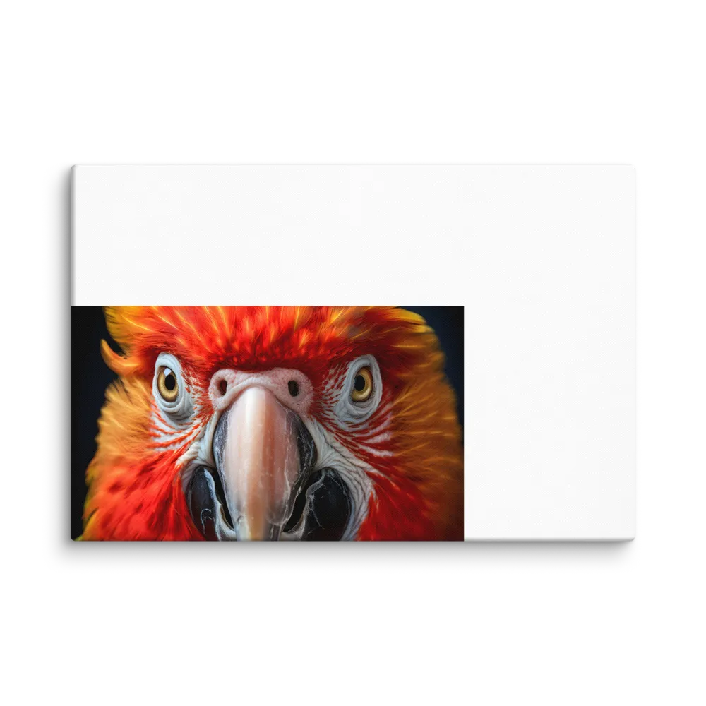 The Fiery Gaze of the Parrot
