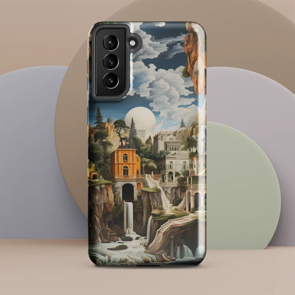 Elysian Reflections | Phone Case |  S21 Plus | Tough Case | Glossy