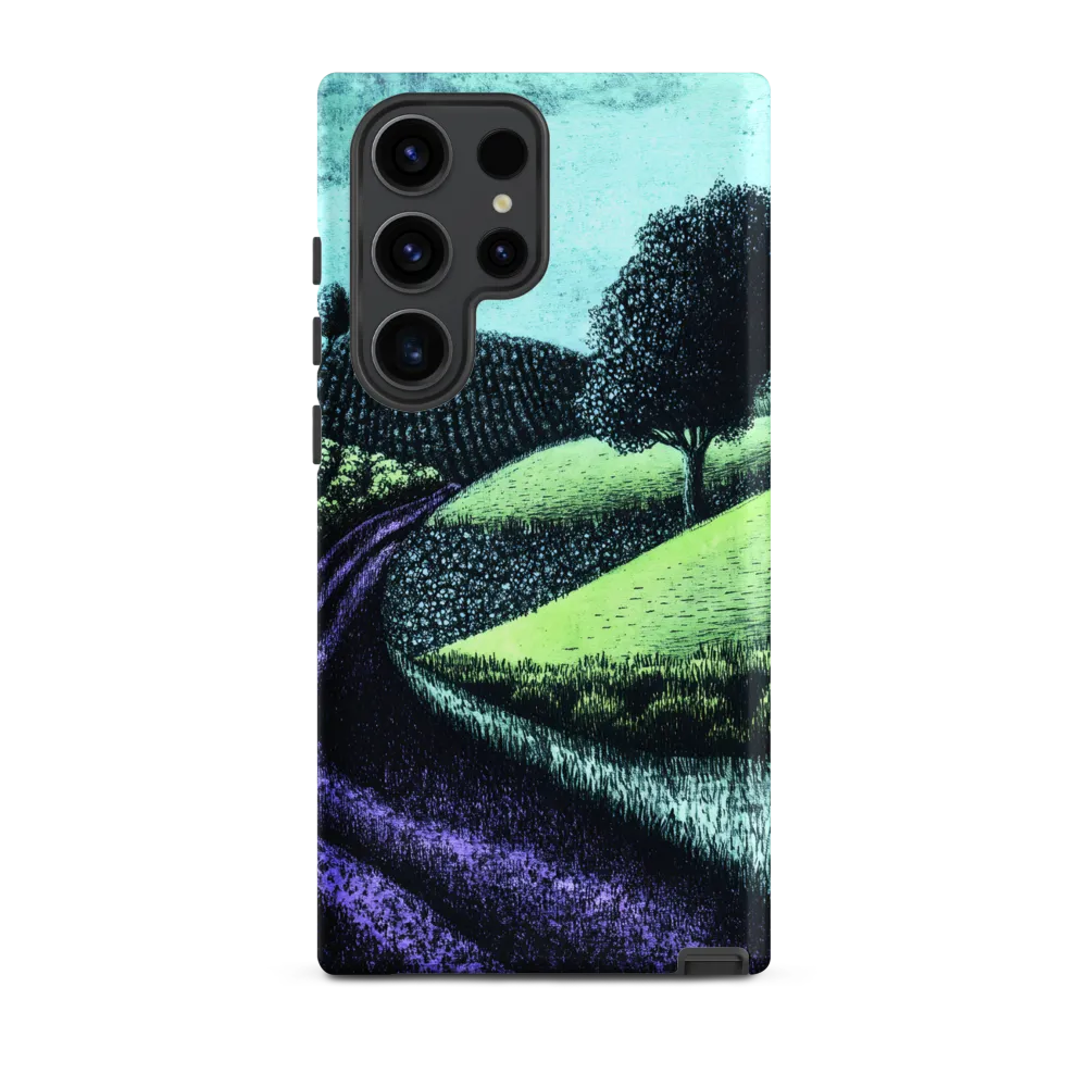Winding Serenity: A Modern Landscape