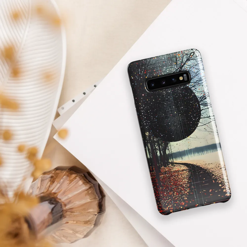 Cosmic Path Through Autumn | Phone Case |  S10 Plus | Snap Case | Glossy