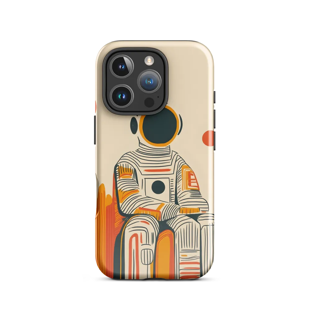Contemplation of the Stars | Phone Case |  16 Pro | Tough Case | Glossy