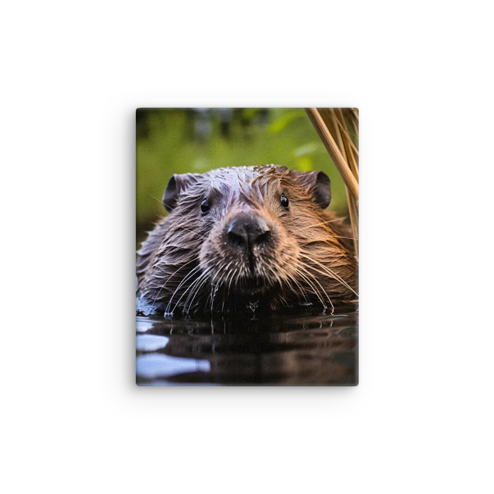 Emergence of the Beaver | Thin Canvas | 8″×10″