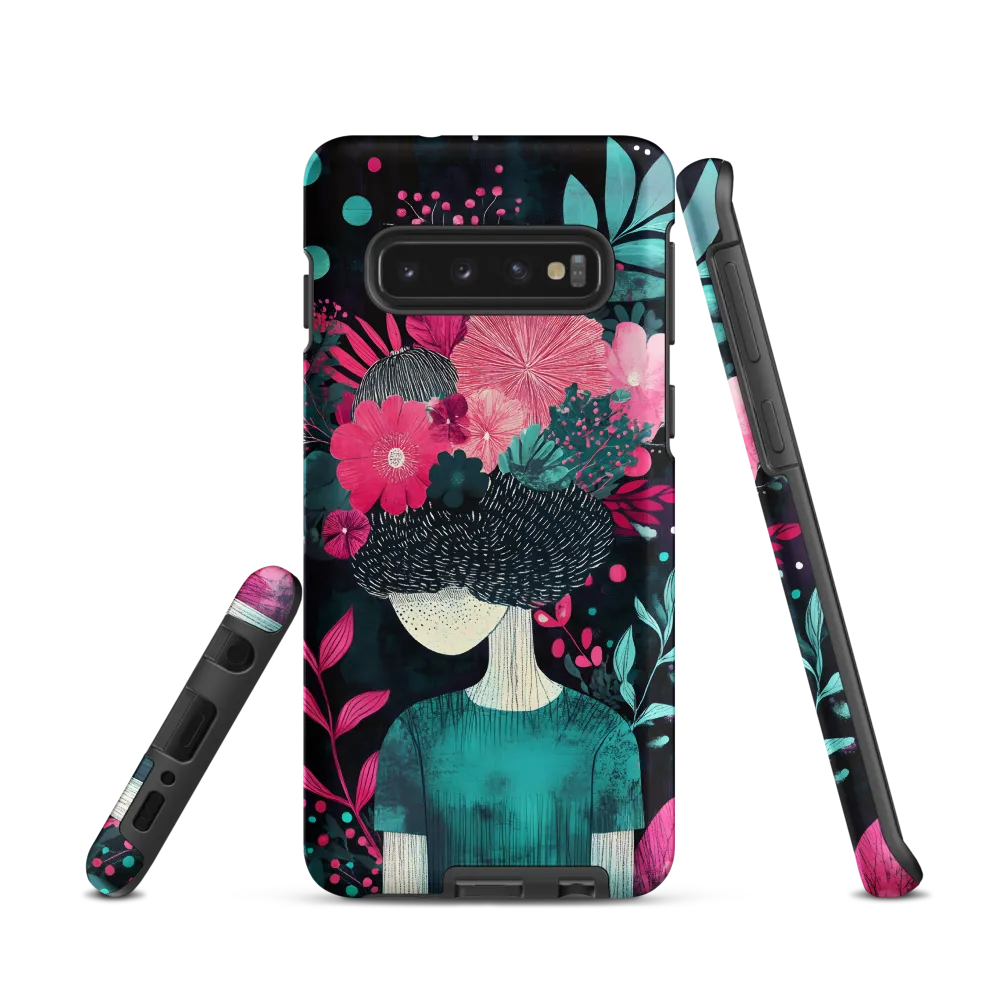 Floral Harmony: A Portrait of Serenity