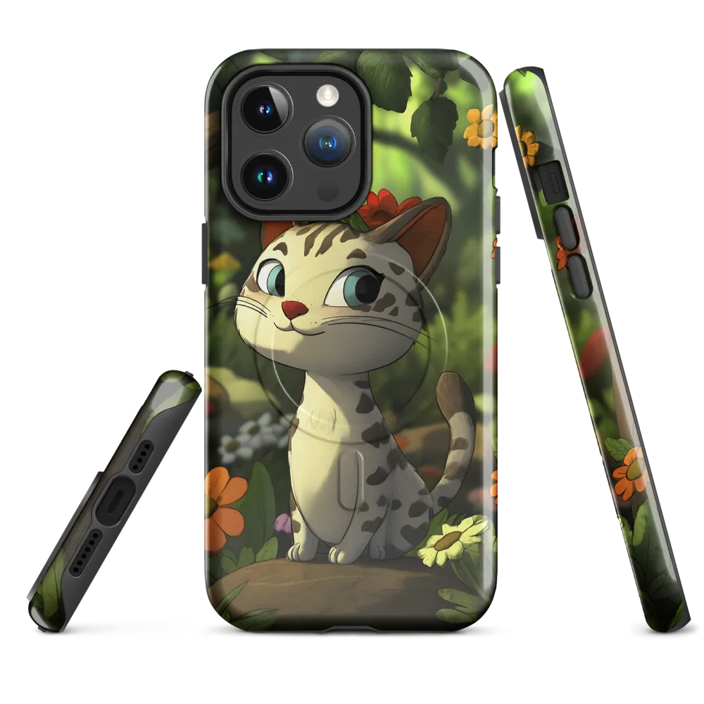 Whimsical Forest Cat