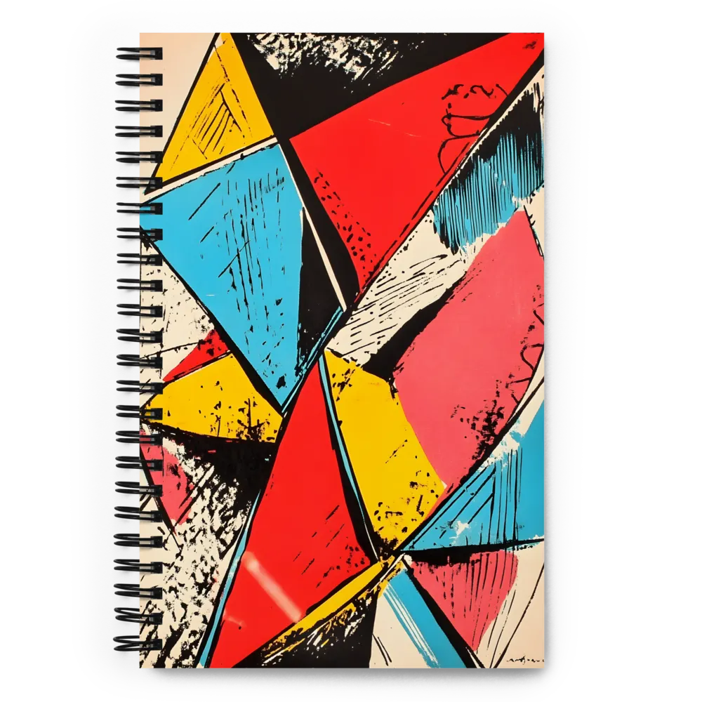 Dancing Triangles in Technicolor | Spiral Notebook