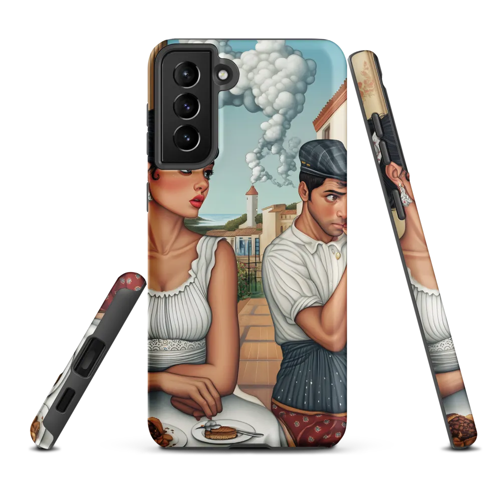 Tension Between Worlds | Phone Case |  S21 Plus | Tough Case | Matte