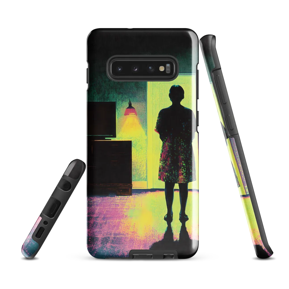 Echoes of Solitude | Phone Case |  S10 Plus | Tough Case | Glossy