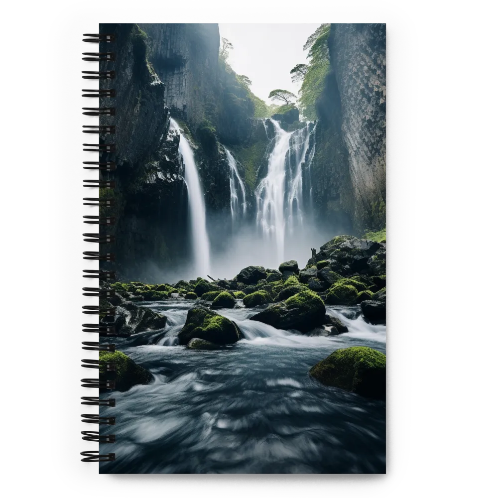 Whispers of the Falls | Spiral Notebook