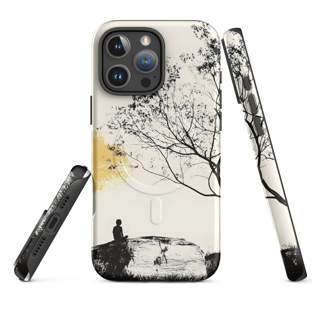 Whispers of Solitude | Phone Case |  16 Pro Max | MagSafe® Tough Case | Matte