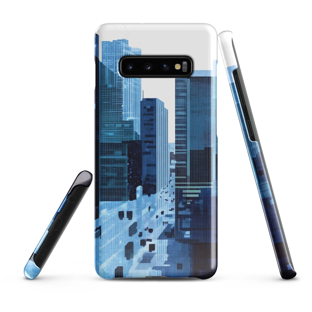 Urban Harmony: A Digital Daydream | Phone Case |  S10 Plus | Snap Case | Glossy