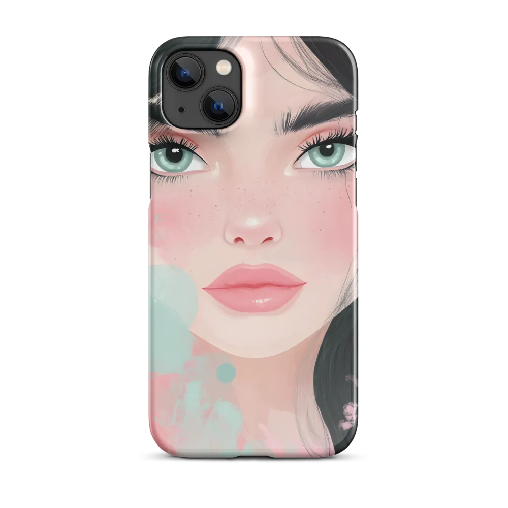 Dreamy Serenity: Portrait of a Young Woman