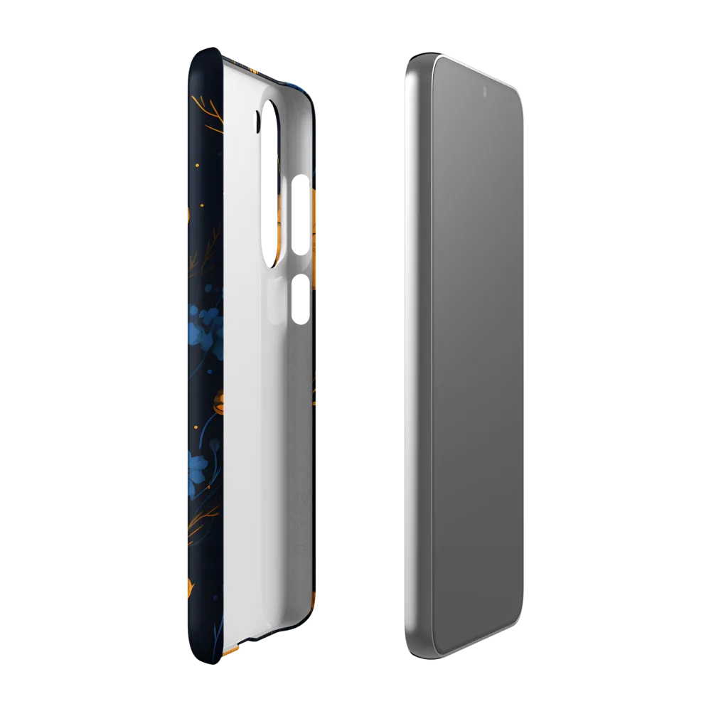 Nocturnal Blossoms | Phone Case |  S23 Plus | Snap Case | Matte