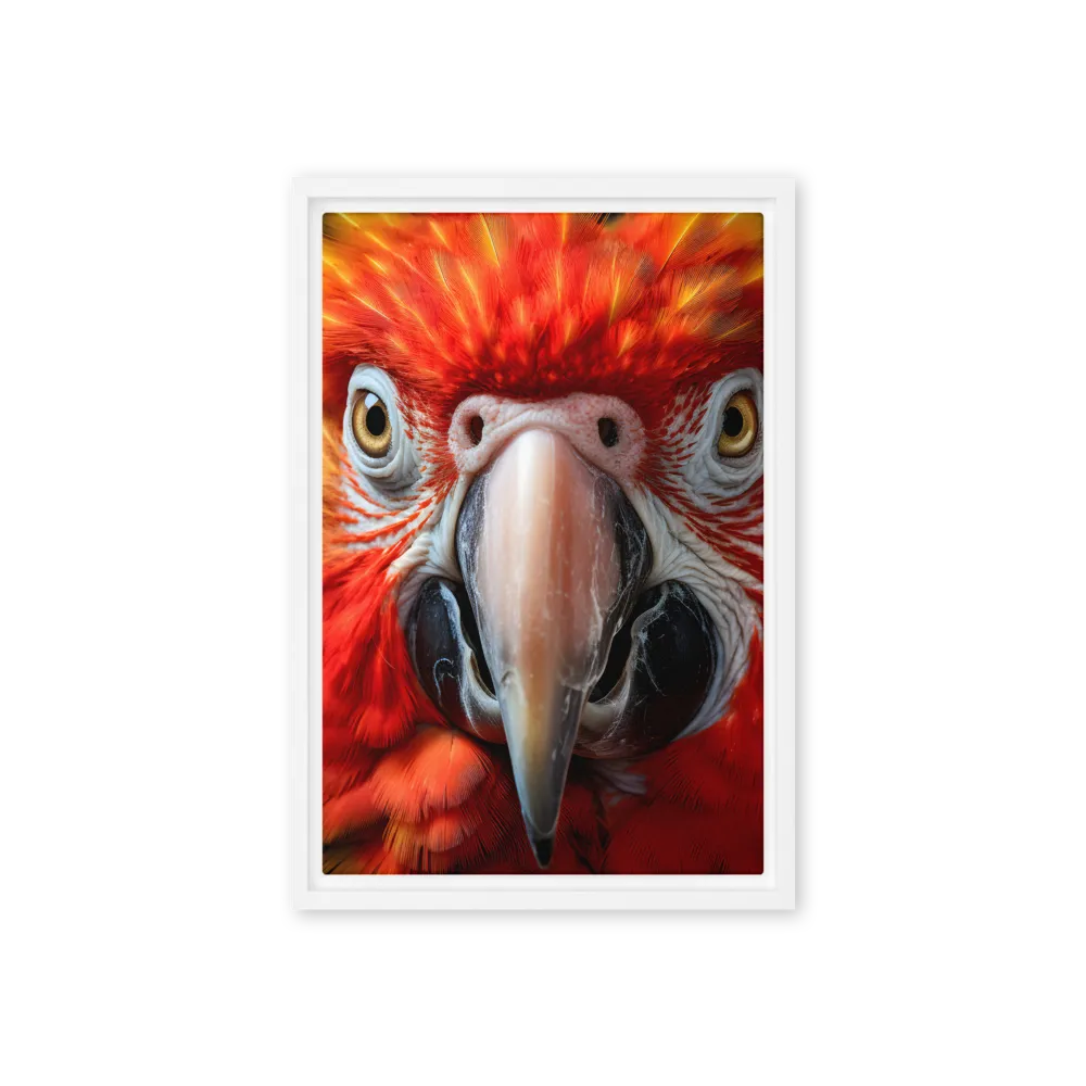 The Fiery Gaze of the Parrot