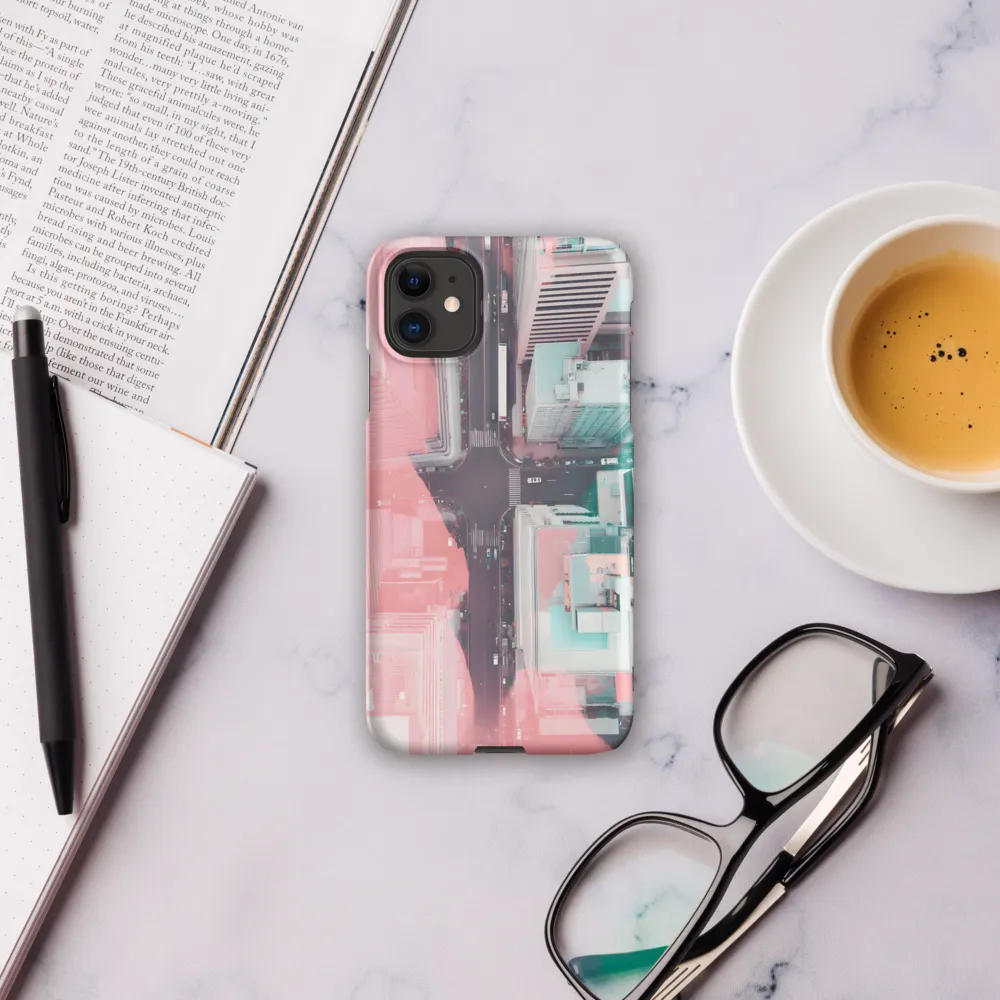 Urban Harmony: Aerial Perspectives | Phone Case |  11 | Snap Case | Matte