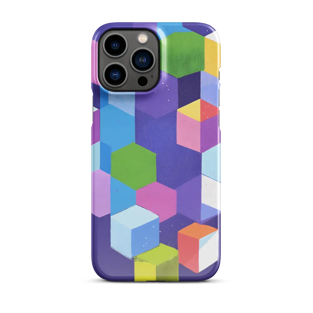 Geometric Harmony | Phone Case |  13 Pro Max | Snap Case | Glossy