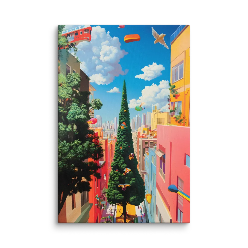 Urban Whimsy: A Surreal Journey