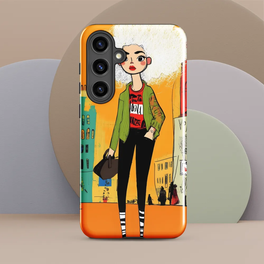 Urban Confidence | Phone Case |  S24 Plus | Tough Case | Glossy
