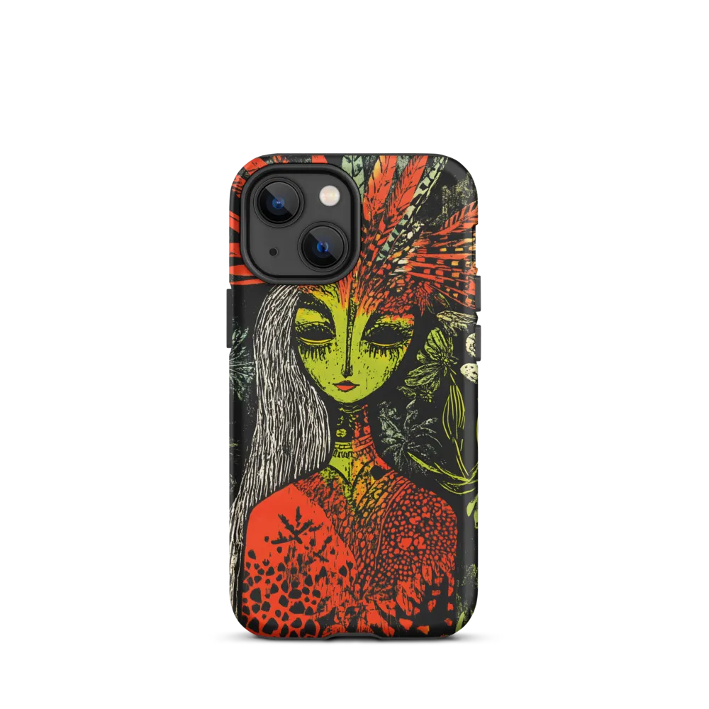 Mystical Flora: A Surreal Portrait