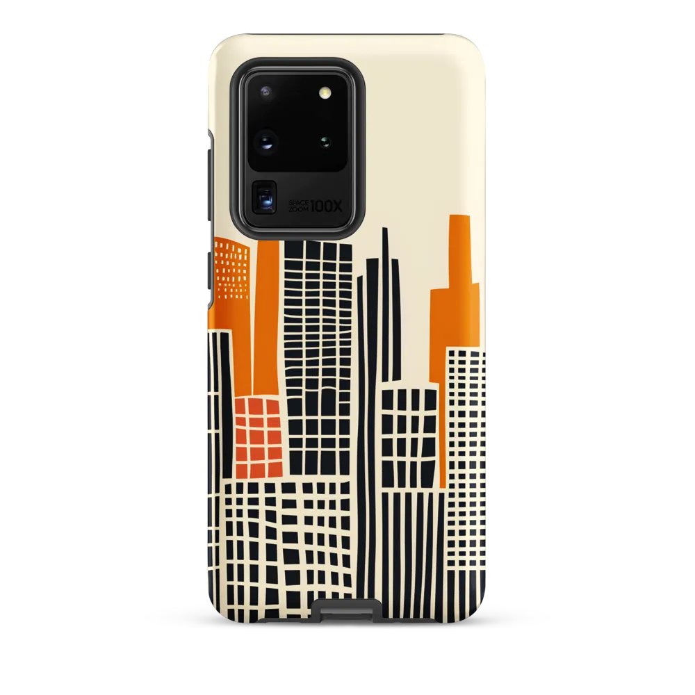 Urban Rhythms: A Graphic Cityscape