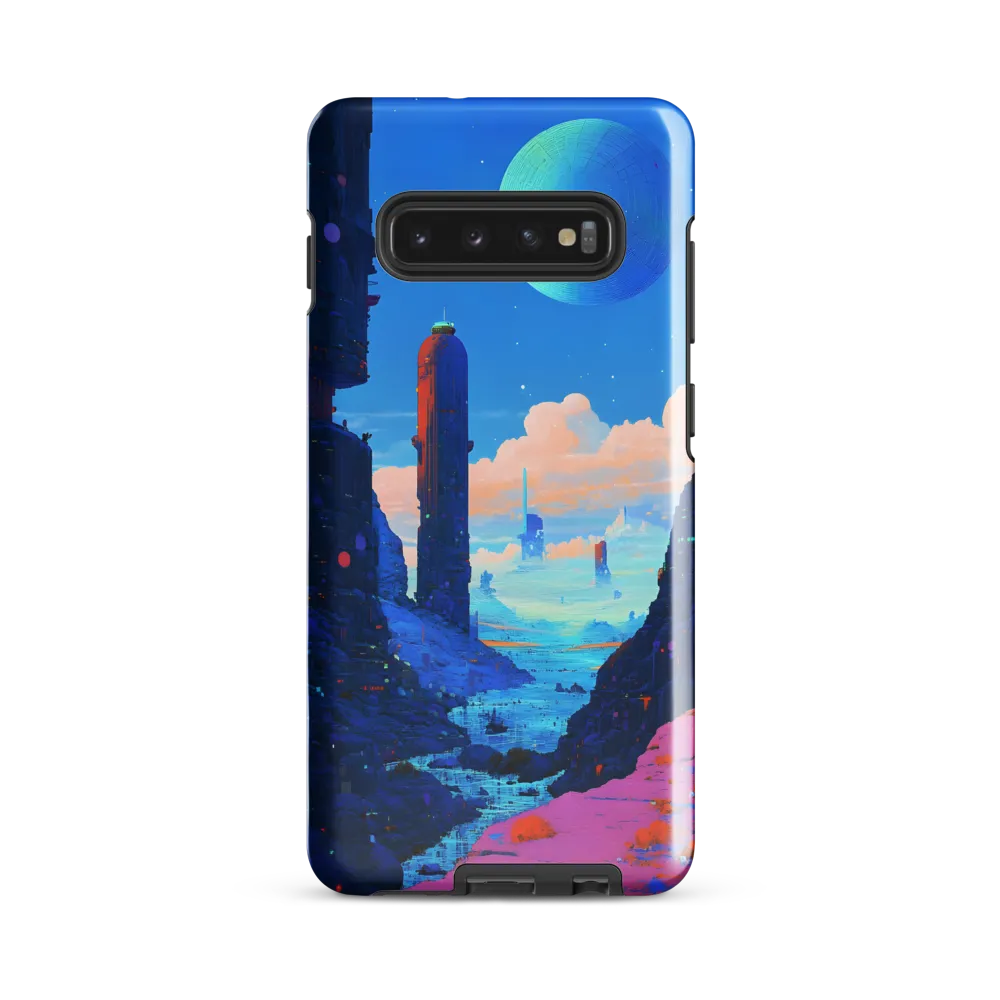 Futuristic Reverie | Phone Case |  S10 Plus | Tough Case | Glossy