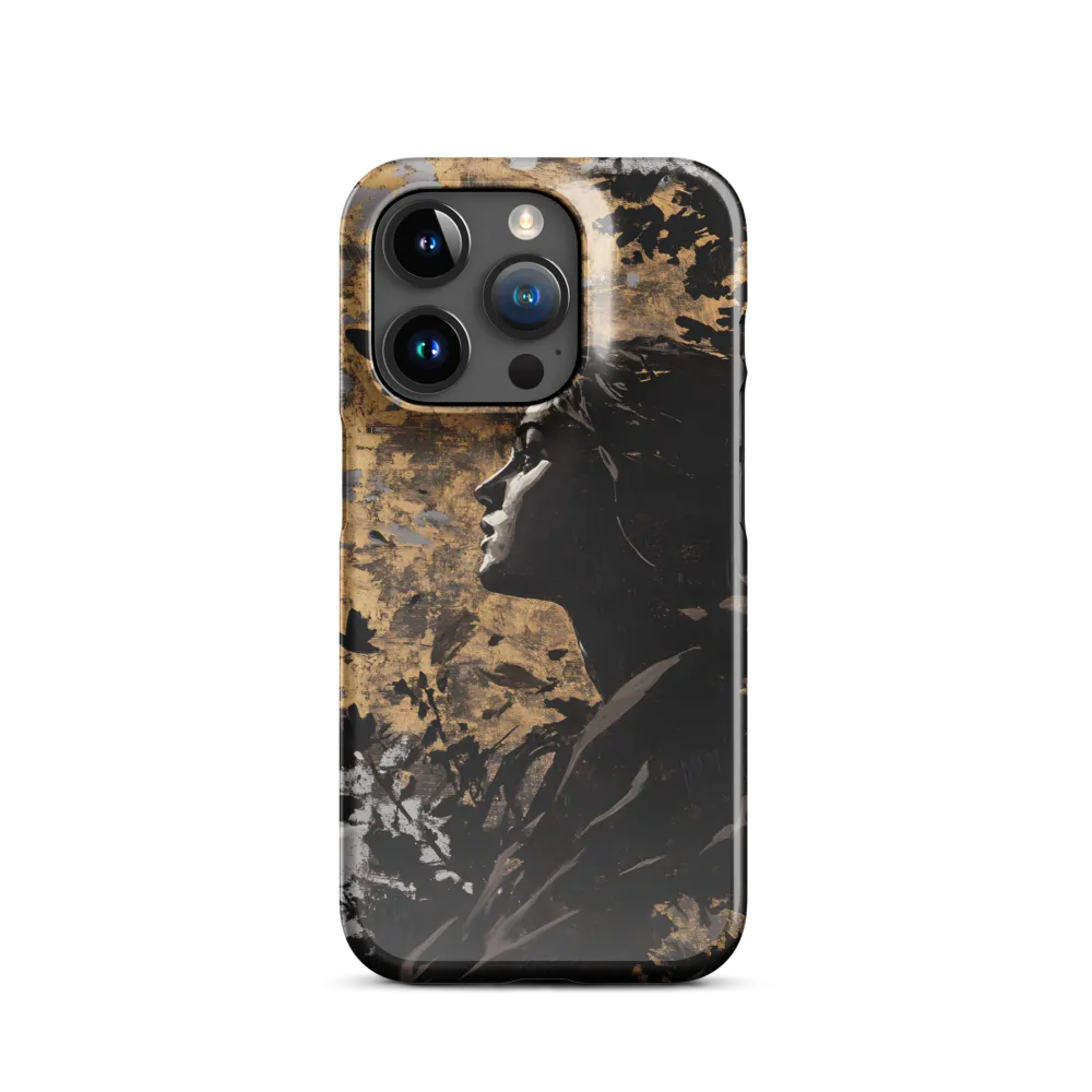 Profile with Butterflies on Gilded Ground