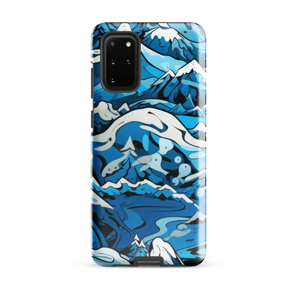 Frozen Harmony: A Blue Mountain Odyssey