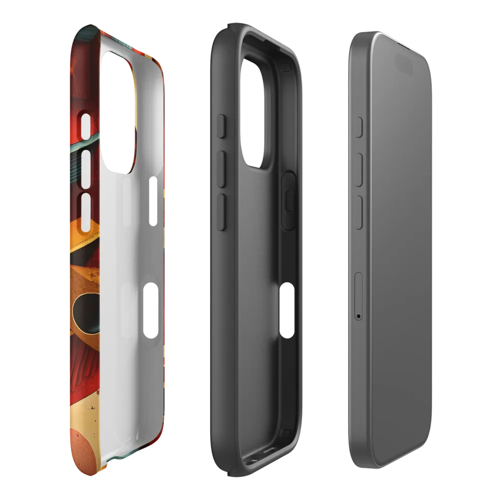 Geometric Harmony | Phone Case |  16 Pro | Tough Case | Matte