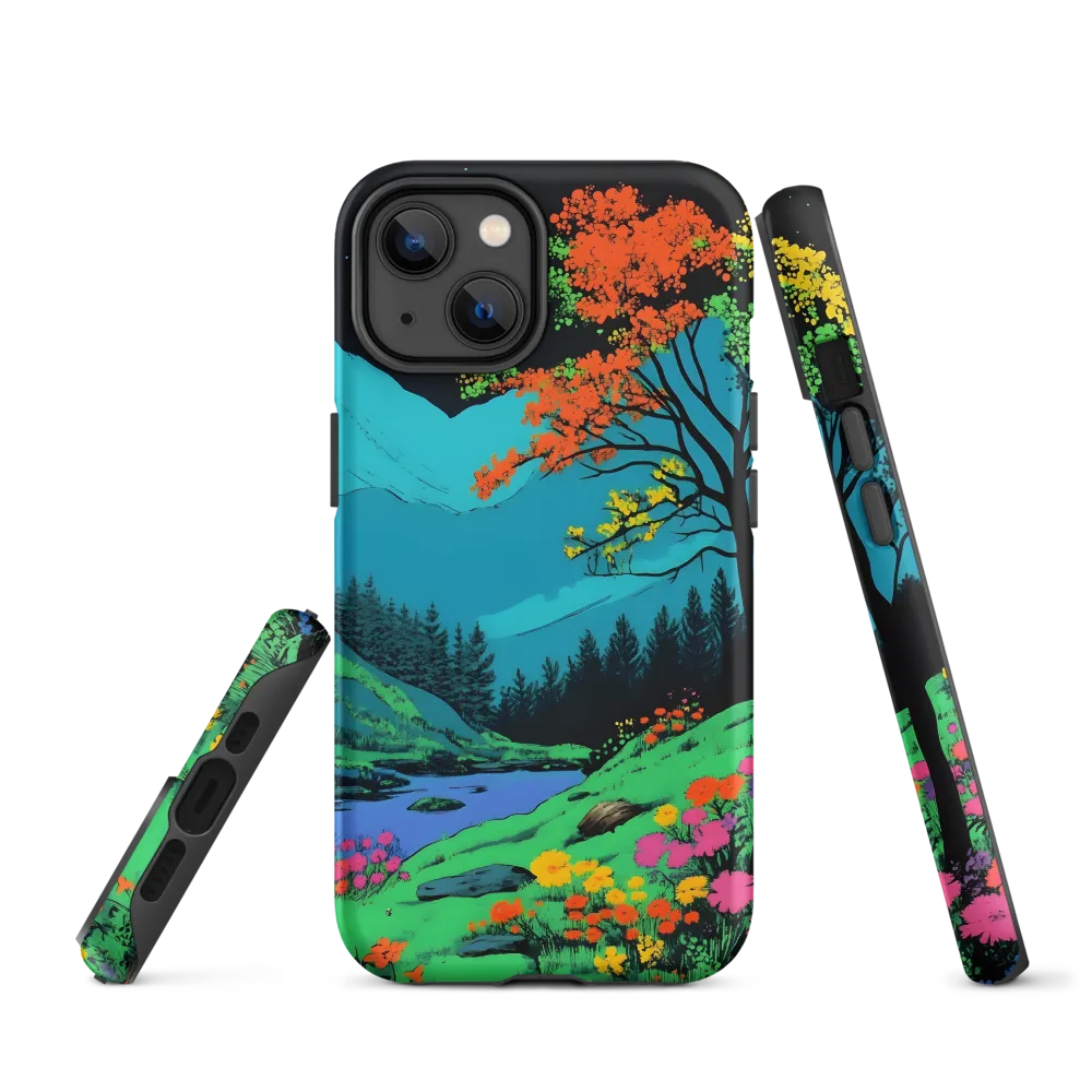 Neon Dreams: A Vibrant Landscape
