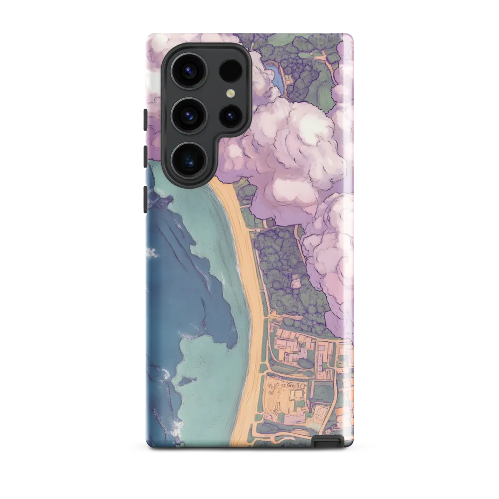 Serenity Over the Coast | Phone Case |  S23 Ultra | Tough Case | Glossy